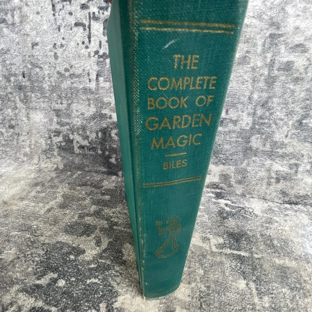 The Complete Book of Garden Magic Biles  J.G. Ferguson Gardening Hardcover Retro